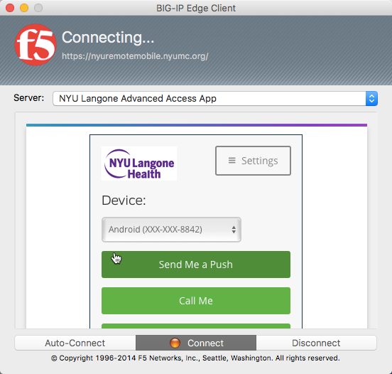 Duo 2-Factor Authentication